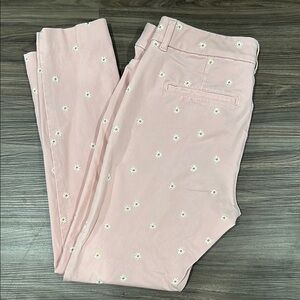 Pink Floral Women's Jeans
